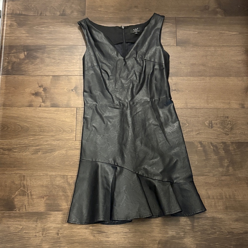 Chic Black High Low Dress